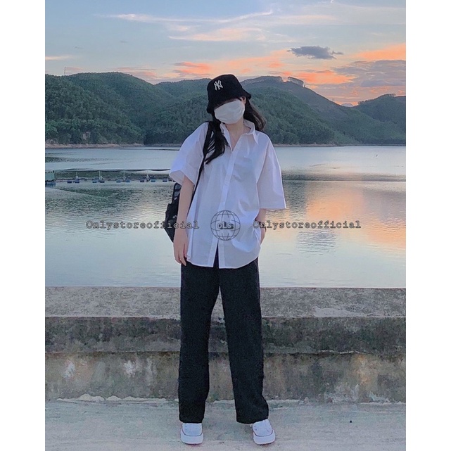 sơ mi trắng và quần đen nhà onlystoreofficial(nhận hàng có vấn đề liên hệ shop trước khi đánh giá | BigBuy360 - bigbuy360.vn