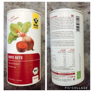 Bột củ dền hữu cơ