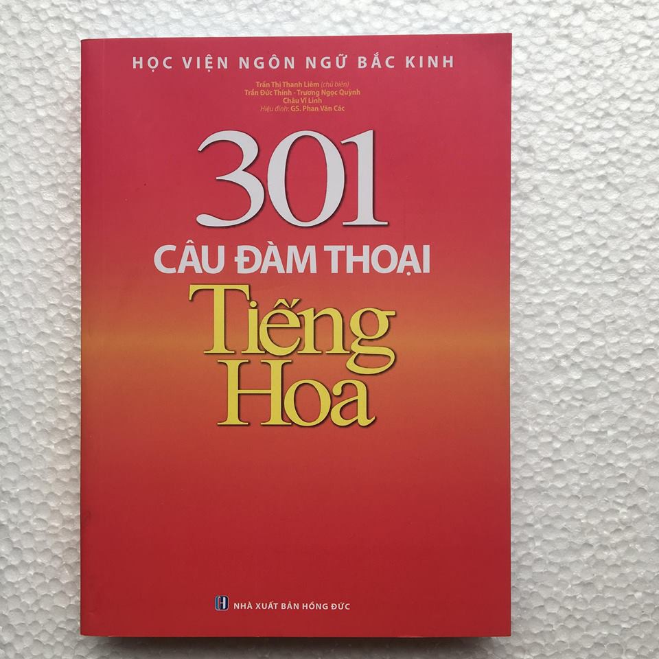 Cuốn sách 301 Câu Đàm Thoại Tiếng Hoa (Tái bản - In màu) | BigBuy360 - bigbuy360.vn