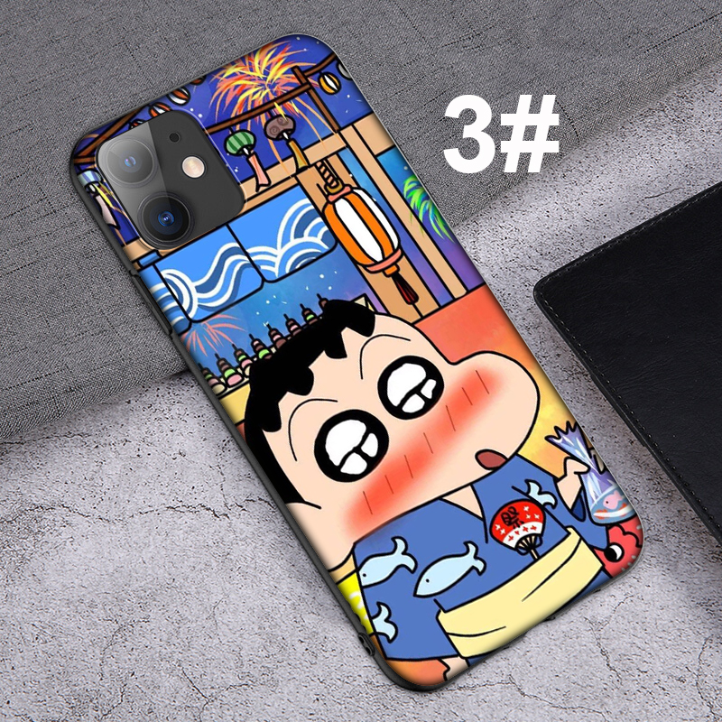 iPhone XR X Xs Max 7 8 6s 6 Plus 7+ 8+ 5 5s SE 2020 Casing Soft Case 34LU Crayon Shin-chan mobile phone case