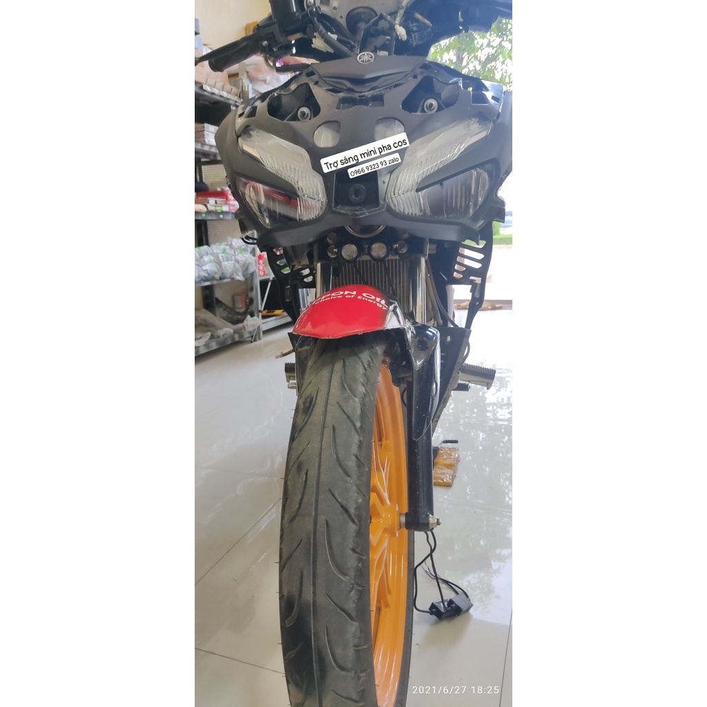 Đèn Trợ Sáng Mini Bi Cầu Mini Xe Máy Chính Hãng gắn oto xe máy