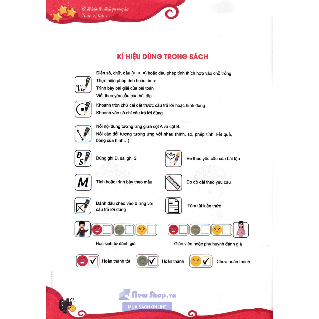 Sách - Bộ Đề Kiểm Tra, Đánh Giá Năng Lực Toán 2 Tập 1