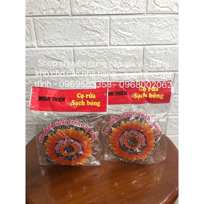 MIẾNG INOX KHÔNG RỈ CỌ RỬA XOONG NỒI MINH THIÊN