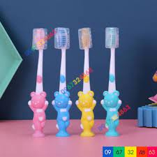 Set 4 bàn chải đánh răng cho bé