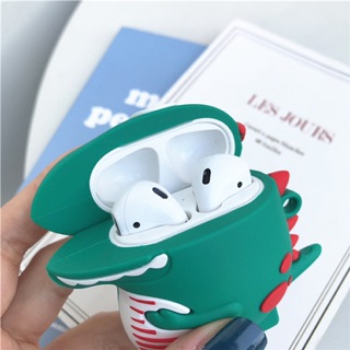 Case airpod 1/2 khủng long xanh