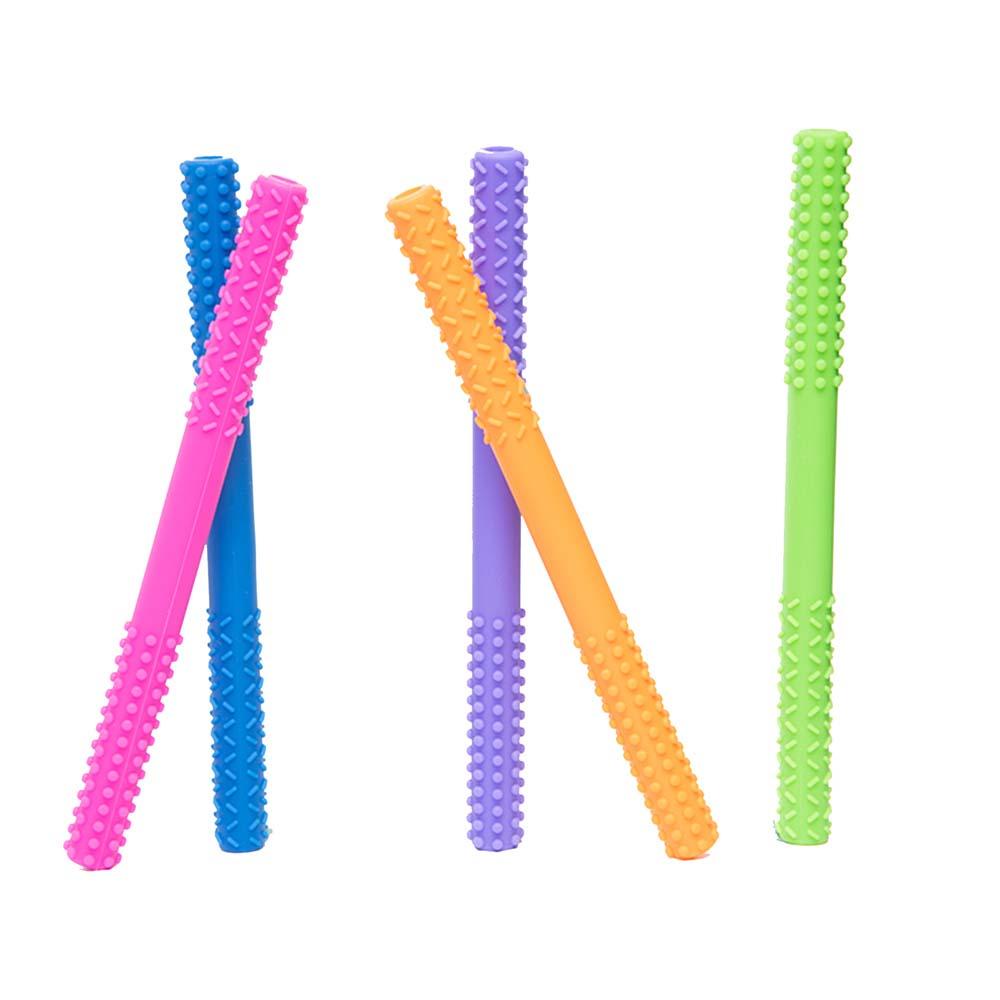 AARON1 Đồ Chơi Gặm Nướu Hình Ống Rỗng An Toàn Thực Phẩm Cho Bé