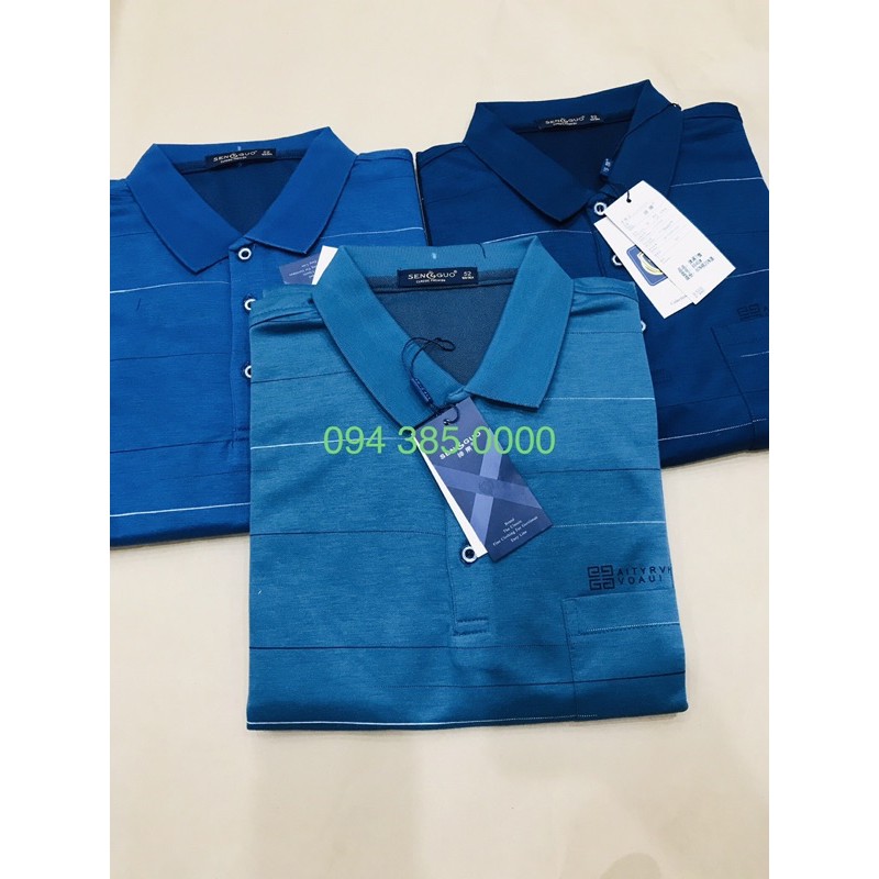 Áo thun cotton dài tay size đại nam trung niên nhiều mẫu