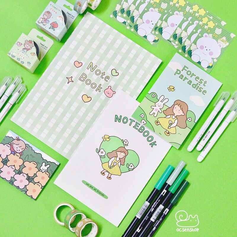 Set vở Forest Paradise (3 quyển)