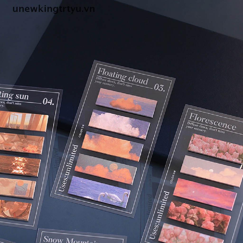 【VN】 100 sheets Cosmic Fragment Series Sticky Notes Memo Stationary Flakes Scrapbook [unewkingtrtyu]