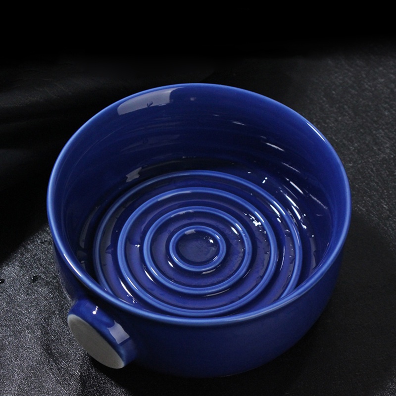 Cốc Sứ Đựng Kem Cạo Râu Miệng Rộng 2 Màu Tùy Chọn YOUYO