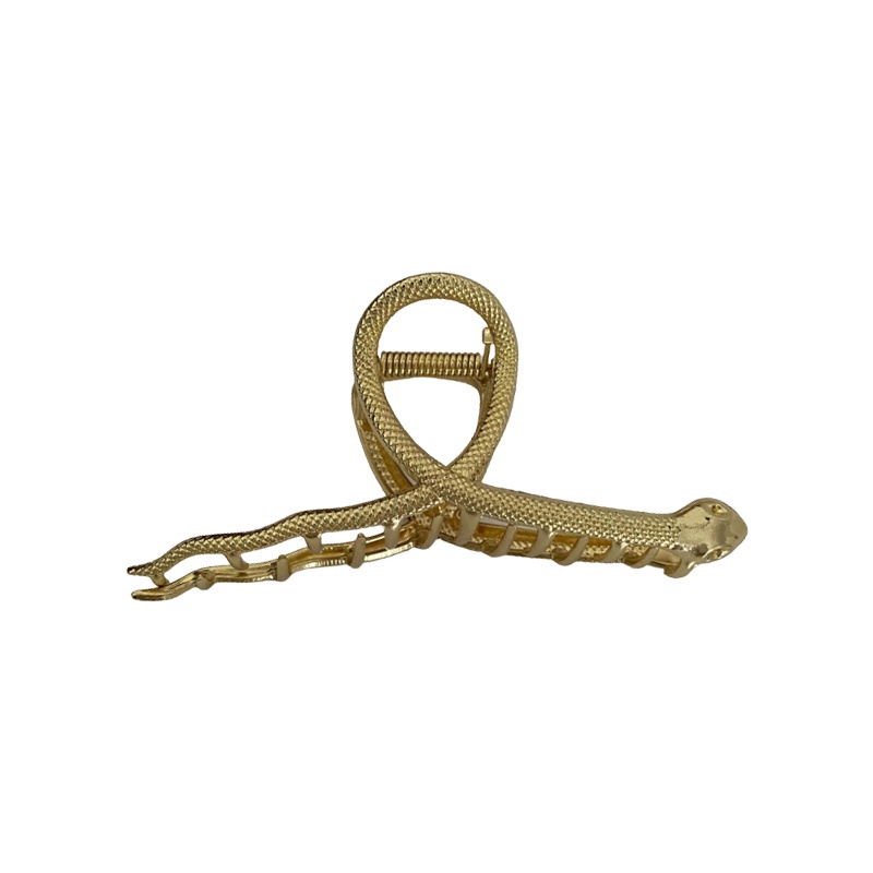 Kẹp Tóc Hình Con Rắn Cá Mập Bằng Kim Loại Tinh Tế Thời Trang Harajuku