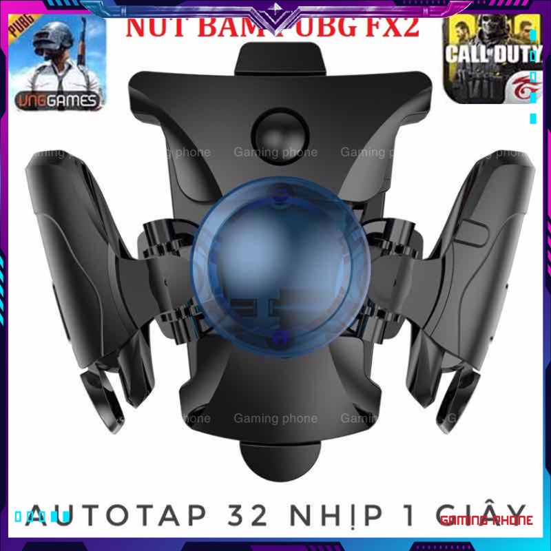 Nút bấm PUBG auto tap 32 nhịp 1 giây FX2 chơi game PUBG, Call of Duty, ROS, Free Fire