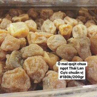 Ô MAI QUẤT CHUA NGỌT THÁI LAN SIÊU NGON