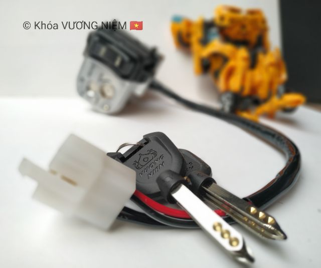 Khóa máy xe Airblade 2014 chìa 6 cạnh chống trộm cao cấp chính hãng VƯƠNG NIỆM 🇻🇳