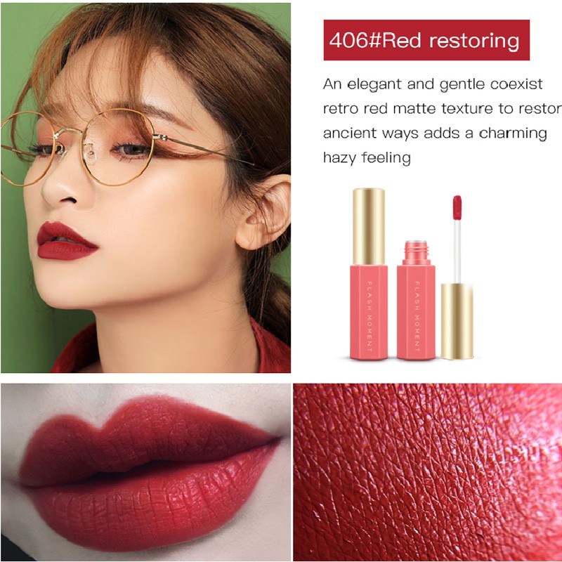 [Hàng mới về] Son môi FLASH MOMENT lâu trôi và chống thấm nước cho nữ