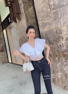 QUẦN JEANS LỠ ngang bắp chân -