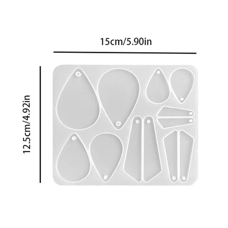 Khuôn Silicone Làm Mặt Trang Sức Hình Trái Cây Độc Đáo