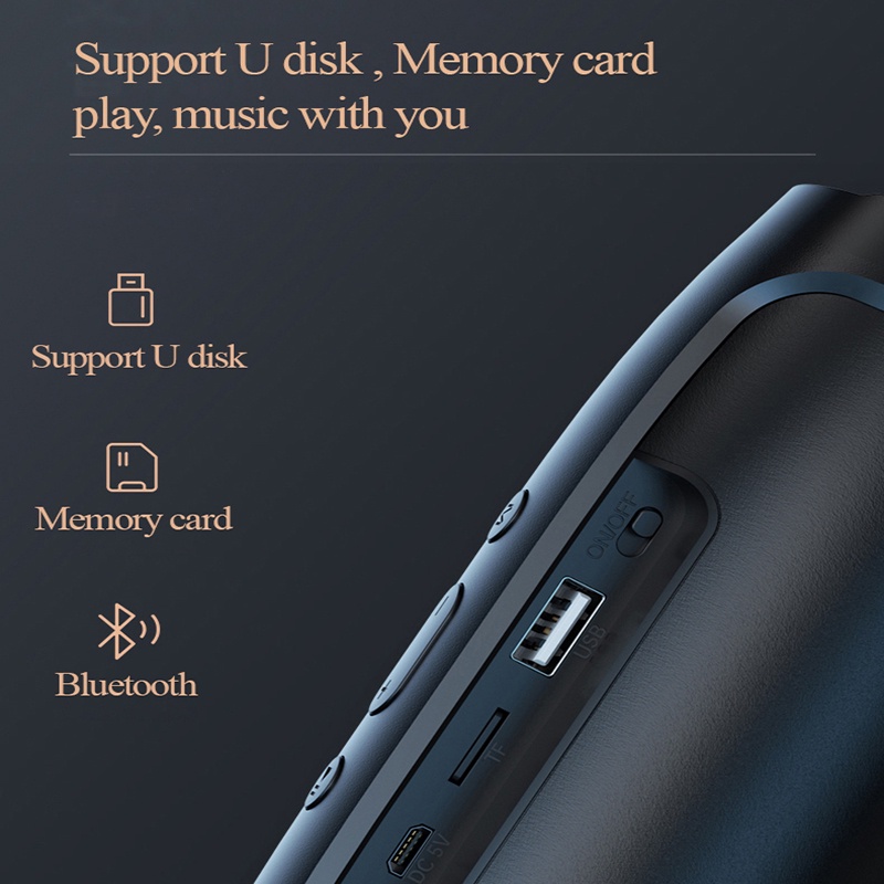 Loa Bluetooth Charge Mini Plus Với Âm Thanh Bass Sống Động, Tích Hợp Khe Cắm Thẻ Nhớ Và USB