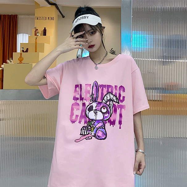 [7 Ngày đổi trả nếu không hài lòng] Áo thun tay lỡ, áo thun nữ, áo thun unisex freesize in Elic Carot, vải cotton TL869 | BigBuy360 - bigbuy360.vn