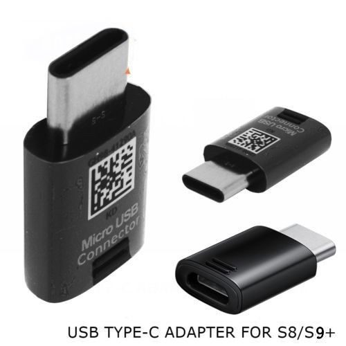 2PCS Đầu chuyển đổi Micro USB sang USB Type C 3.0 chính hãng s8 s8e note8 s9 s9e