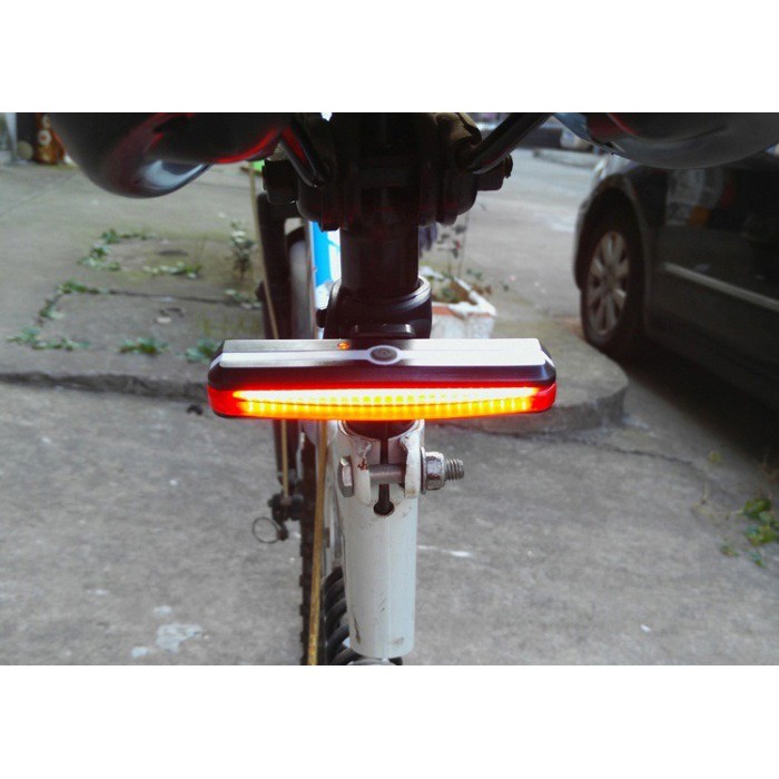 Đèn đuôi sau tín hiệu cảnh báo xe đạp cao cấp – DX05