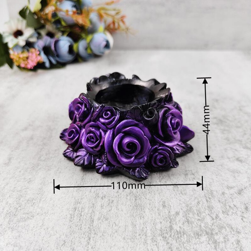 Khuôn Làm Giá Đỡ Nến Hình Chậu Hoa Mini Bằng Bê Tông