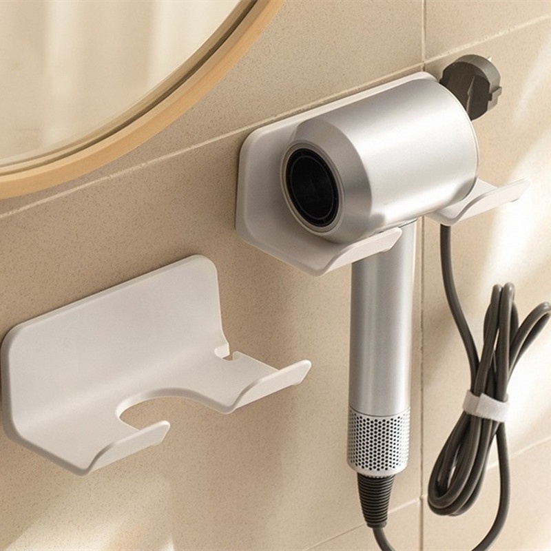 Giá Đỡ Máy Sấy Tóc Gắn Tường Bằng Nhựa Siêu Bền Thiết Kế Đơn Giản Tiện Dụng