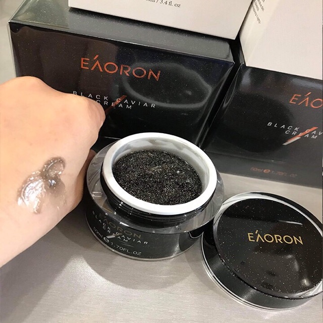 🖤💃Kem Trứng Cá Hồi Đen của Úc EAORON BLACK CAVIAR CREAM 50ml