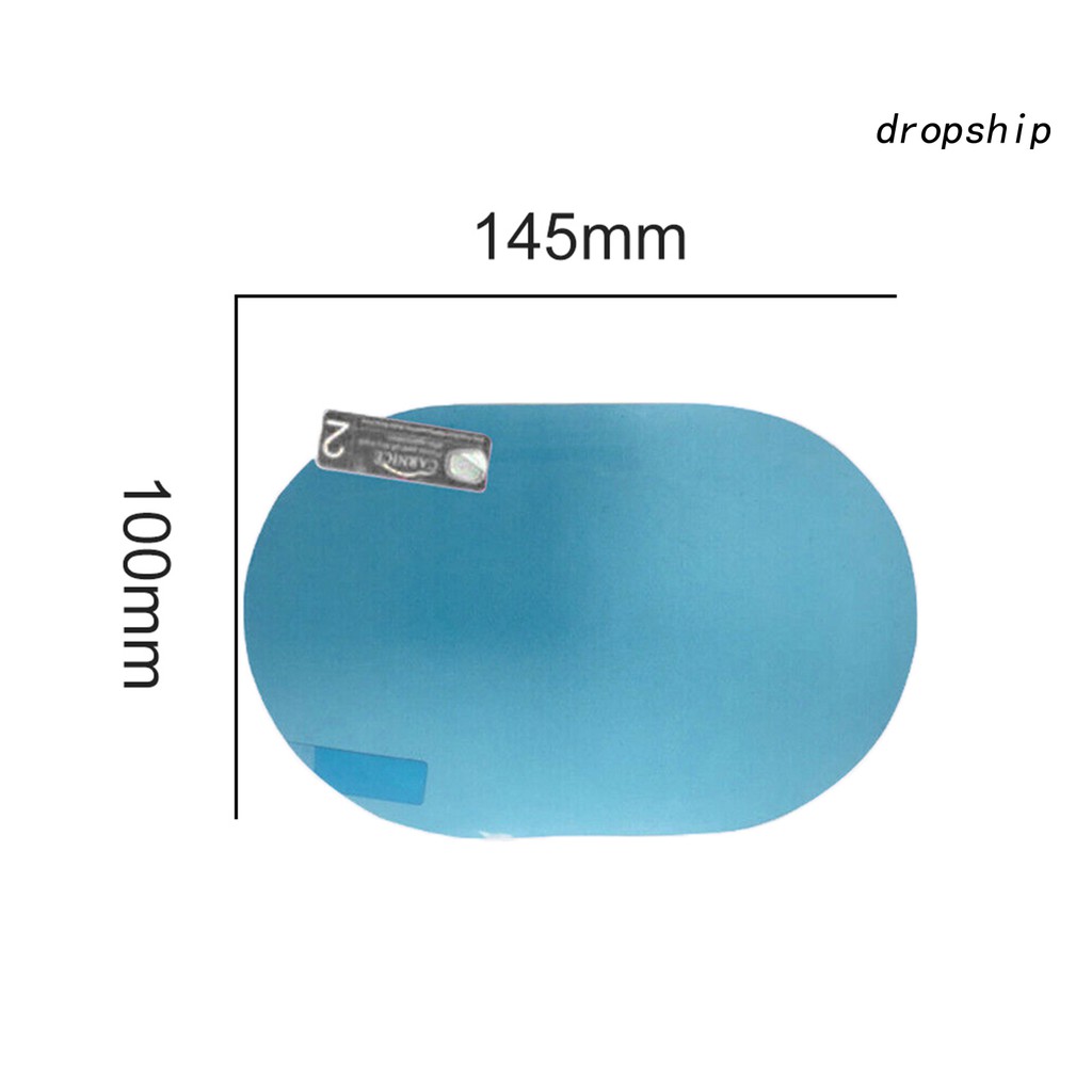 Bộ 2 màng dán kính chiếu hậu xe hơi chống mờ và nước