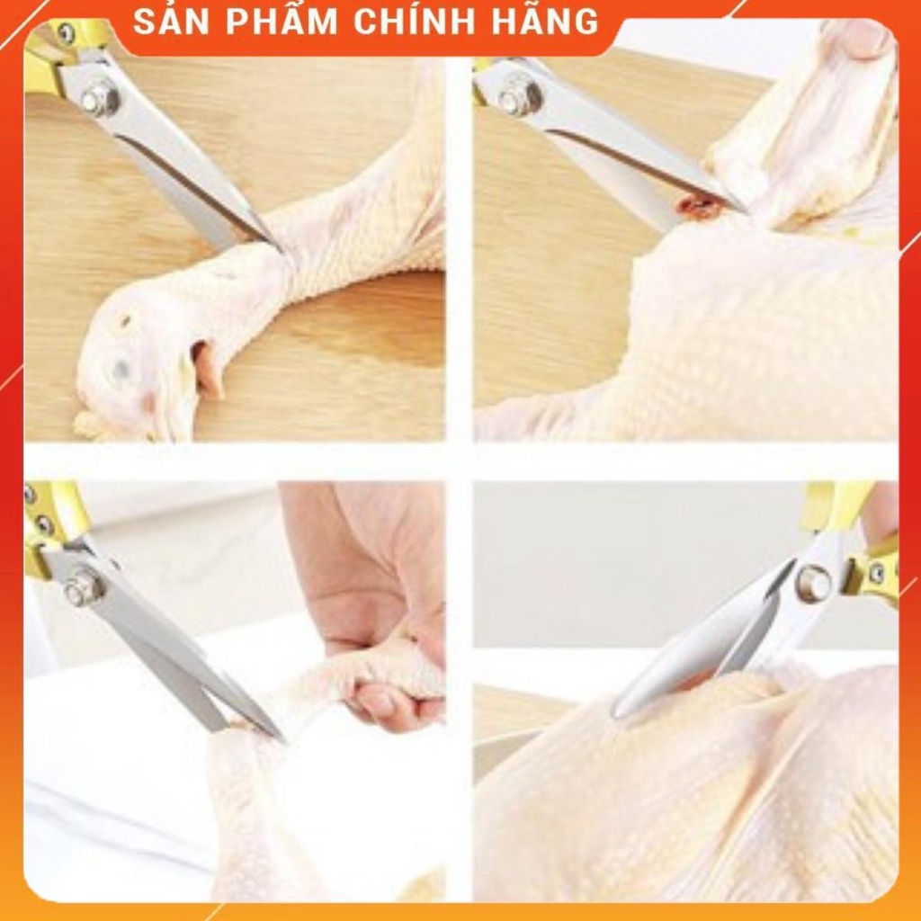 Bộ kéo làm bếp Nhật Bản SK5, bộ kéo Japan, bộ kéo làm bếp đa năng, kéo Nhật, kéo cắt gà, vịt, cá