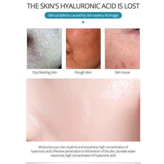 Tinh chất Hyaluronic Acid Mờ thâm nám - Thu nhỏ lỗ chân lông làm sáng da VIBRANT GLAMOUR VG