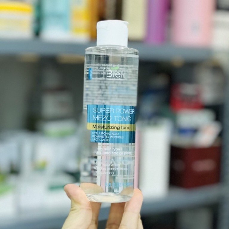 Nước hoa hồng BIELENDA (xanh dương) CẤP ẨM dưỡng sáng mịn da - nội địa Balan