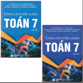 Sách - Củng cố ôn luyện toán 7 tập 1 và tập 2