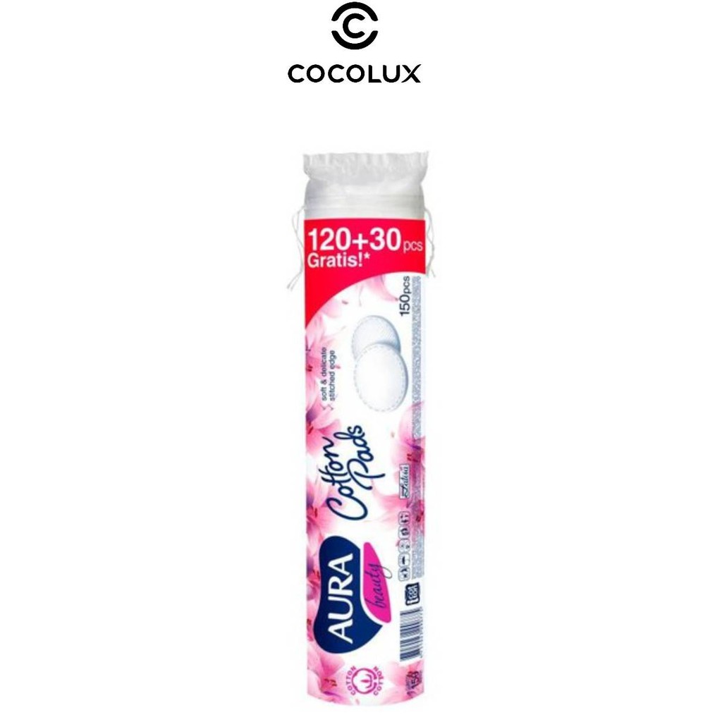 Bông tẩy trang cotton Aura -