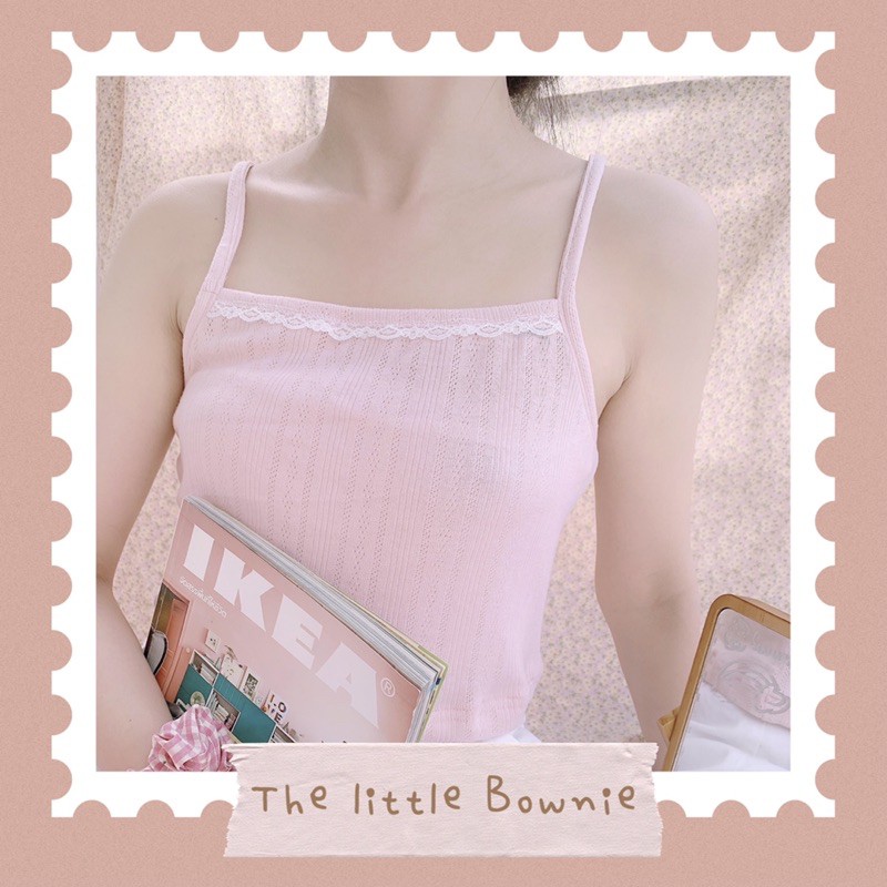 Áo croptop mùa hè Sunny Bownie