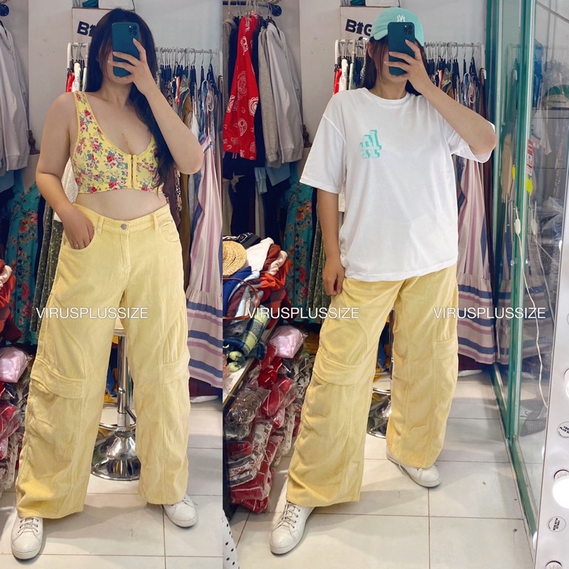 Quần ống suông bigsize BDG