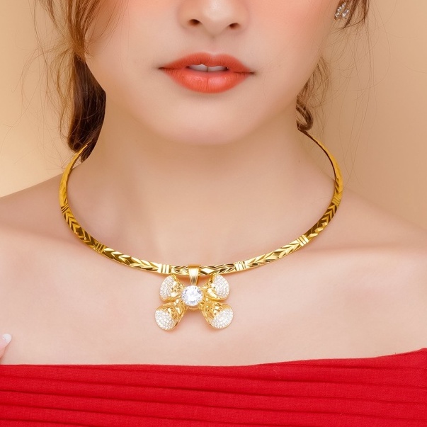 Mặt Dây Chuyền Mạ Vàng 18K - M992155-150