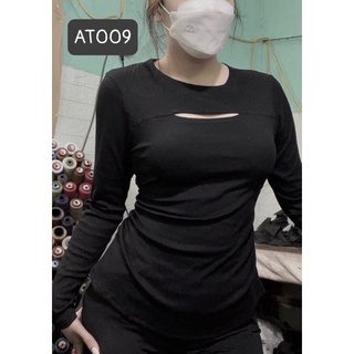 Áo khoét ngực cổ tròn kì vũ bigsize