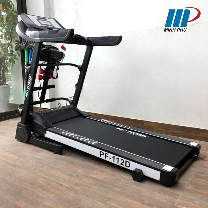 Máy chạy bộ điện PRO FITNESS PF-112D NEW ⚡ Thiết bị thể dục giá rẻ cho gia đình | Máy tập dưới 10 triệu