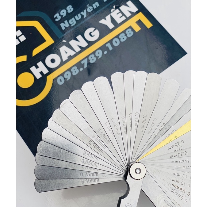 Thước lá đo khe C-Mart D0018-31 lá, thước căn là chính hãng