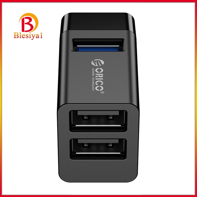 [BLESIYA1] 3-Port USB 3.0 Hub Expander Splitter For PC Laptop Universal 5V Plastic