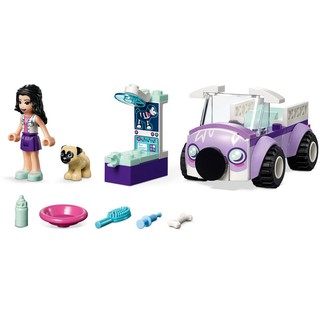 Bộ lắp ráp phòng khám thú y lưu động của emma - lego friends 41360 50 chi - ảnh sản phẩm 3