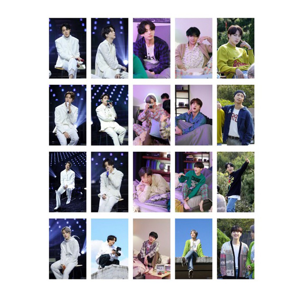 Lomo Card BTS mv "Life Goes ON" - 1 hộp gồm 30 ảnh