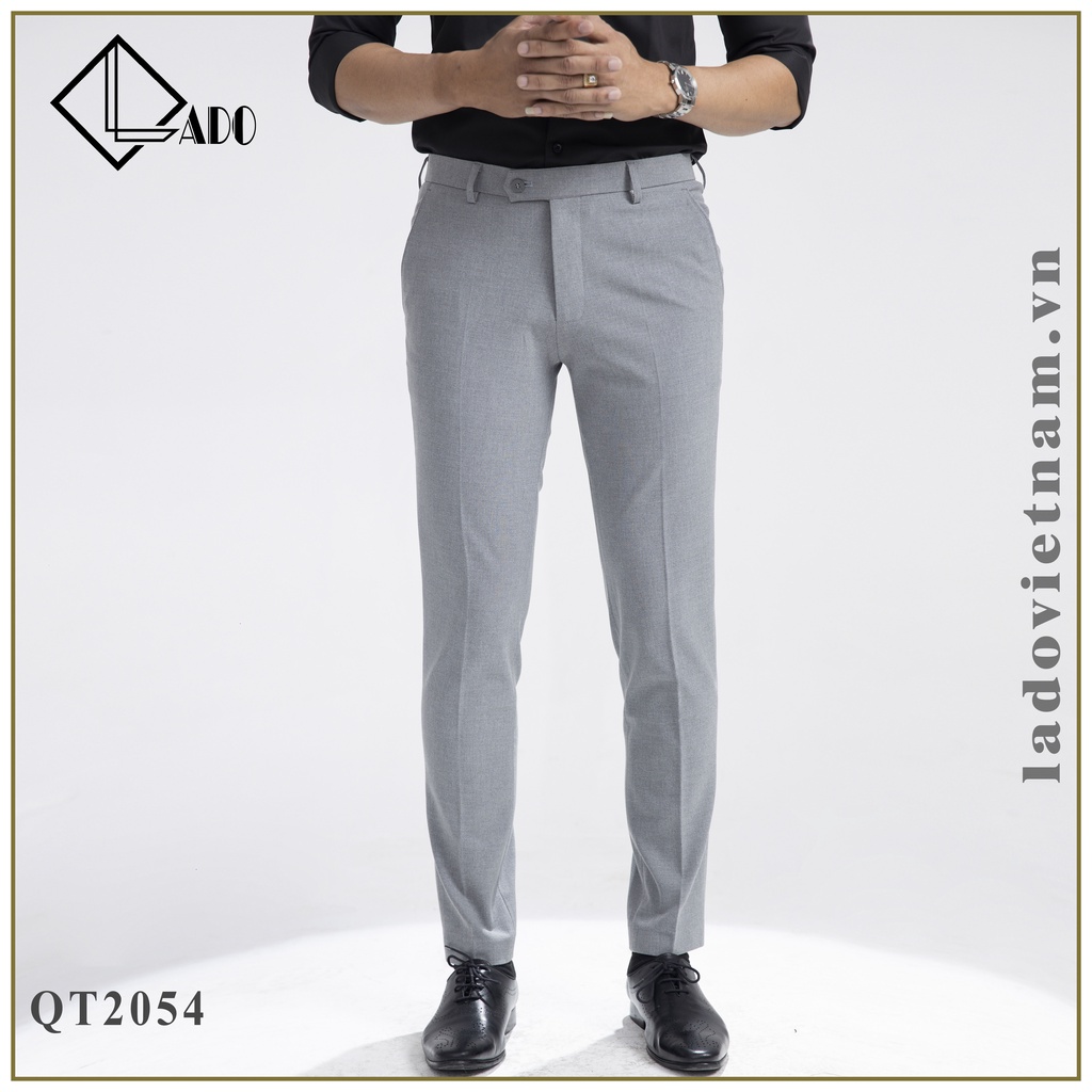Quần Tây Nam co giãn nhẹ Đứng form Tôn dáng Vải dày dặn, 3 màu, LADO 970