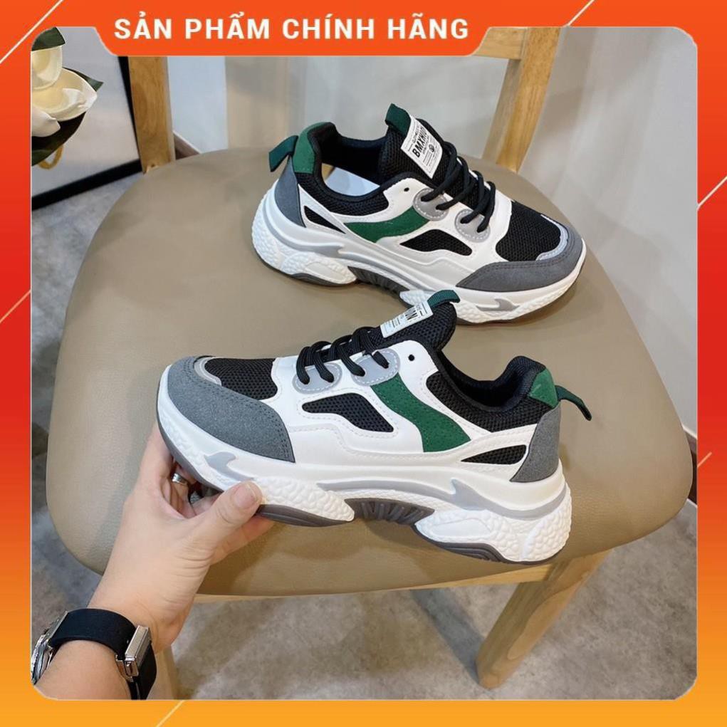 Sale (Giày cao cấp) Giày bata đế độn 5P phối màu - Cực chất : 2021