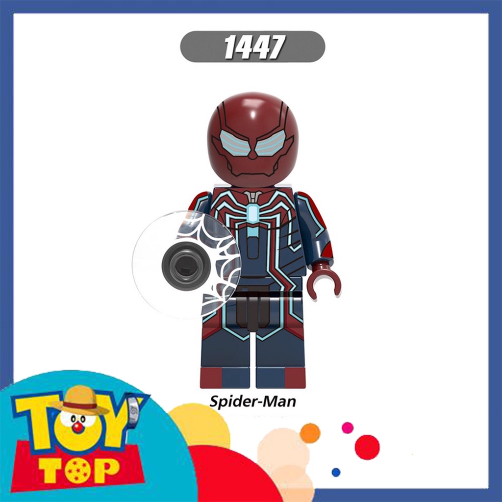 Lắp ráp ghép Spiderman nhân vật người nhện Venom các phiên bản sưu tập xếp hình XINH X0280