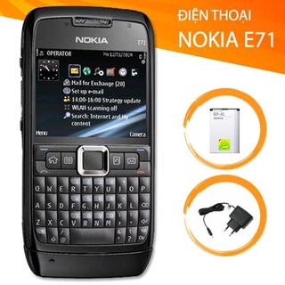 ĐIỆN THOẠI CỔ GIÁ RẺ NOKIA E71 TRẮNG FULL PHỤ KIỆN