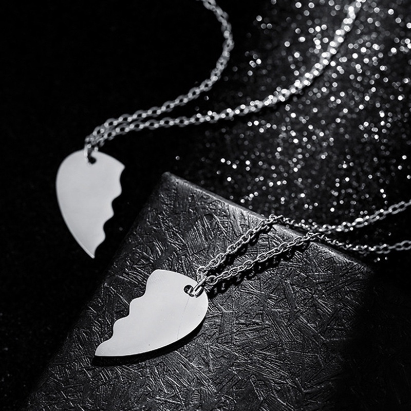 Vòng cổ Cặp Đôi Hình Trái Tim Phong Cách Gothic Punk