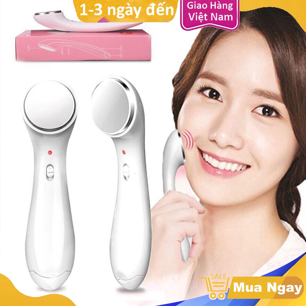 Máy Massage Mặt Ion, Máy Matxa Cầm Tay Nâng Cơ Chăm Sóc Da