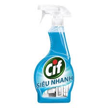 Nước lau kính Cif 520ml